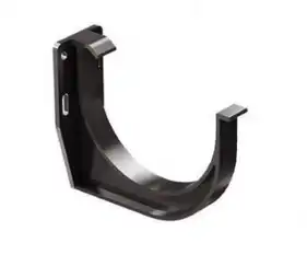 Кронштейн ринви ПВХ ProAqua система 125/90 RAL 8019 Темно-коричневий