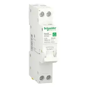 Дифференциальный автомат Schneider Electric RESI9 1M 1P+N 25A  C 30mA АC 6kA (C2)