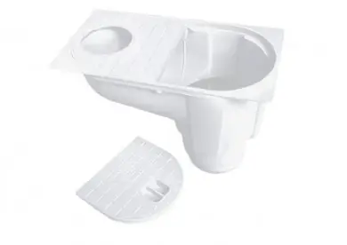 Воронка дренажная универсальная ProAqua система 125/90 RAL 9010 Белый