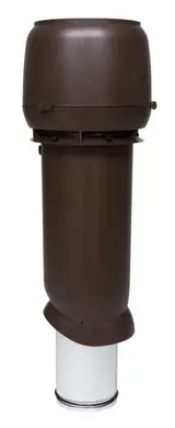 Вентиляційний вихід VILPE 160/ИЗ/700 з ковпаком коричневий