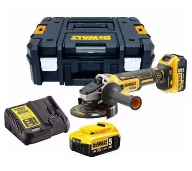 Шлифмашина угловая аккумуляторная DeWALT DCG405P2