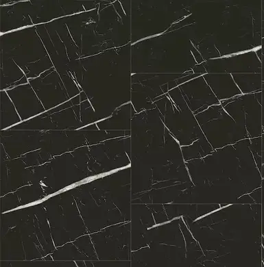 Виниловая плитка Linofloor Fortress Calacatta Black