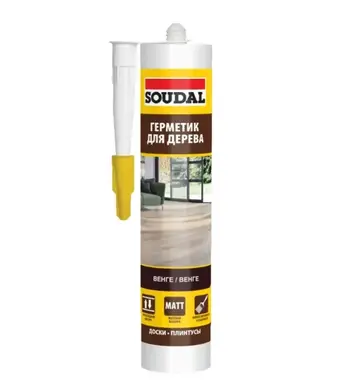 Герметик для дерева Soudal венге 280мл