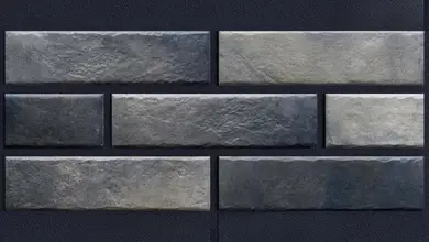 Фасадная термопанель с клинкерной плиткой КерамТерм Cerrad Ретро Брик Пеппер 50 Neopor EPS 120