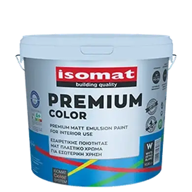 Матовая эмульсионная краска премиум-класса Isomat ISOMAT PREMIUM COLOR 2,85 л, Base TR