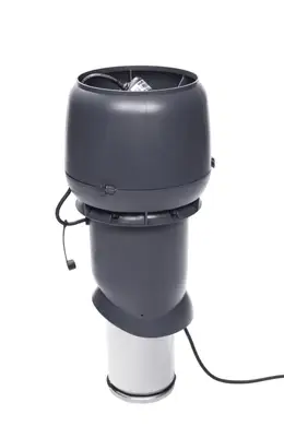 Вентилятор VILPE Е 220 Р 160/500 сірий