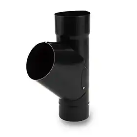 Тройник 60⁰ Galeco Stal система 120/90 RAL 9005 Черный