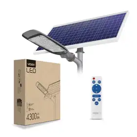 LED уличный фонарь автономный Videx 60W 5000K (VL-SLSO-605)