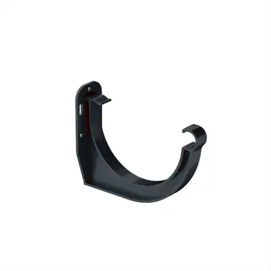 Кронштейн ринви торцевий Galeco PVC система 130/100 RAL 7021 Графітовий