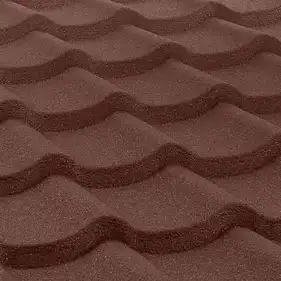 Композитна черепиця QueenTile Standard Brown