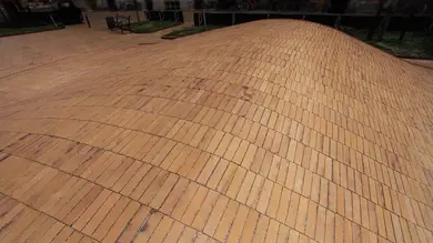 Клинкерная брусчатка ABC Kopenhagen gelb-Kohlebrand 292x71x52мм