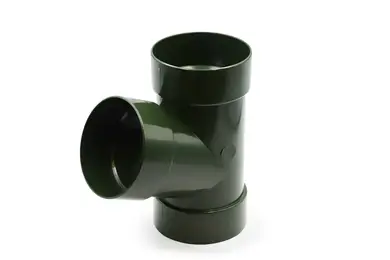 Трійник RainWay система 90/75 67° RAL 6009 Зелений