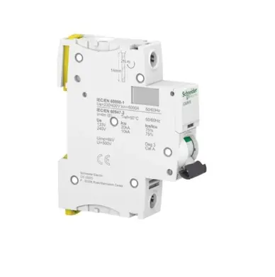 Автоматический выключатель Schneider Electric 1-п. IC60N 6A B (6кА) (C2)