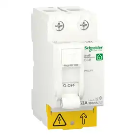 Диференційний реле Schneider Electric 2-п. RESI9 63A  А-S 300mA (C2)