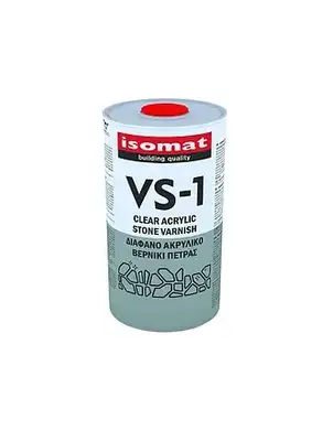 Акриловый защитный лак Isomat VS-1 1 л, прозрачный
