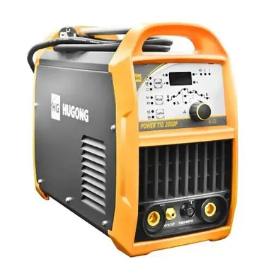 Инвертор аргонодуговый HUGONG PowerTig 200 DP DC 230В, TIG 5-200/MMA 20-200, 8,5кг