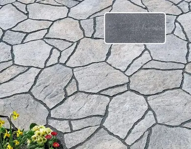Тротуарна плитка Brukland Піщаник 60 Лате 355х260 мм