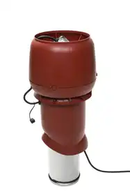 Вентилятор VILPE Е 220 Р 160/500 червоний