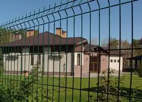 Забор Завод Центр - Сетка Заграда ЭКО Zn+PPL ф. 3х4, 1030х2500 мм, RAL 6005