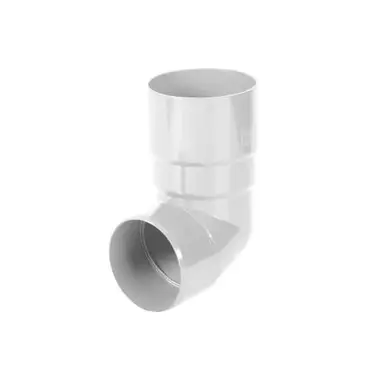 Колено произвольный угол BRYZA система 150/110 Белый RAL 9010 (63-150BI)