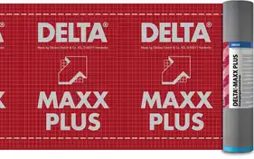 Супердиффузионная мембрана с двумя самоклеющимися лентами  Dörken Delta-Maxx Plus 1.5х50м