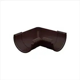 Кут внутрішній Galeco PVC система 130/100 90° RAL 8019 Темно-коричневий