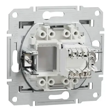 Розетка Schneider Electric комп. RJ-45 внутр. "ASFORA" без рамки алюм. (C1) 