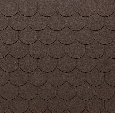 Битумная черепица Tegola Eco Roof Traditional Mixed Brown
