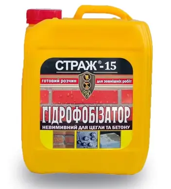 Гідрофабізатор противісольний STRAZH Страж - 15 10 л (каністра)