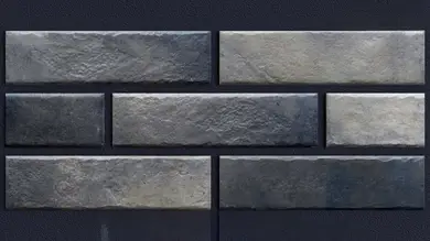 Фасадная термопанель с клинкерной плиткой КерамТерм Cerrad Ретро Брик Пеппер 80 Neopor EPS 120