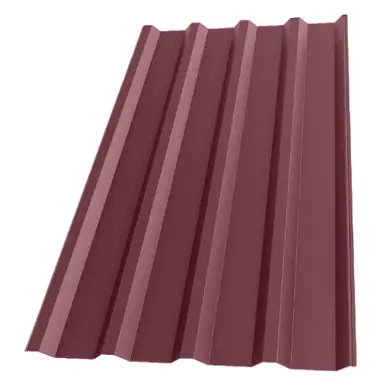 Профнастил Tile НС-45 полиэстер U.S.Steel 0.50 mm RAL 3005 Красный
