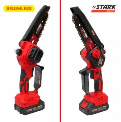Мини-пила аккумуляторная цепная STARK BCS-2116 1х21Вх2А, безщ, 150мм, кейс