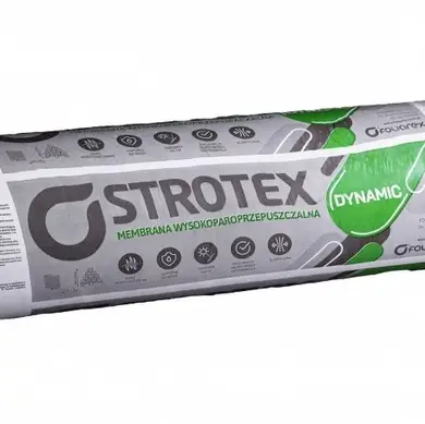Гидроизоляционная мембрана Strotex Dynamic 135 1,5х50м