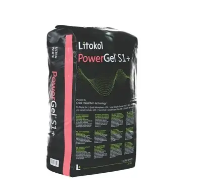 Еластичний триполімерний гель проти тріщин Litokol PowerGel® S1+ мішок 20 кг, сірий