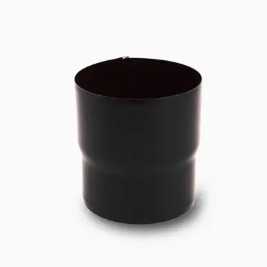 З'єднувач труби Galeco Stal система 135/100 RAL 9007 Антрацит