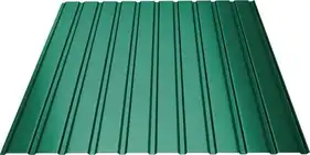 Профнастил GOOD ROOF ПС-10 AlZn Індія/В'єтнам 100-150 , 0,50 мм RAL 6005 Зелений