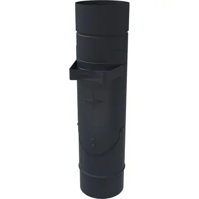 Клапан (без сетки) Zambelli Robust система 153/100 RAL 7016 Антрацит