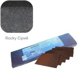 Бітумна черепиця Katepal Плитка коник/карниз Rocky Сірий