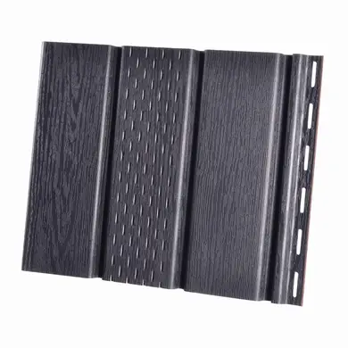 Панель софита RainWay с перфорацией 300x3000 (0,9 м2) RAL 7024 Графит