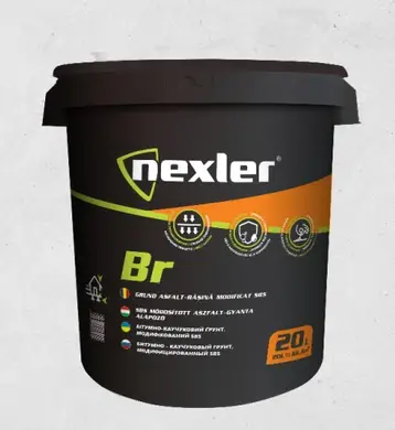 Мастика бітумно-каучукова Nexler BR 20 л