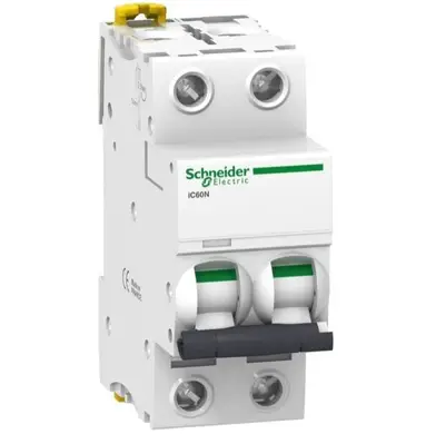 Автоматический выключатель Schneider Electric 2-п. IC60N 4А С (6кА) (C2)