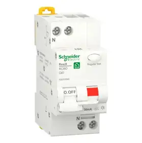 Диференційний автомат Schneider Electric RESI9 RESI9 1P+N 40A  C 30mA А 6kA (C2)