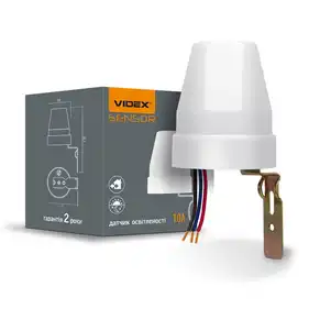 Датчик освітленості Videx 10A SN02 10A 220V фотометричний (VL-SN02)