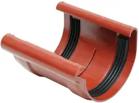 З'єднувач ринви PROFIL система 90/75 RAL 8004 Цегляний