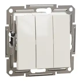 Вимикач Schneider Electric 3-кл. внутр. "ASFORA" без рамки сл.к. 