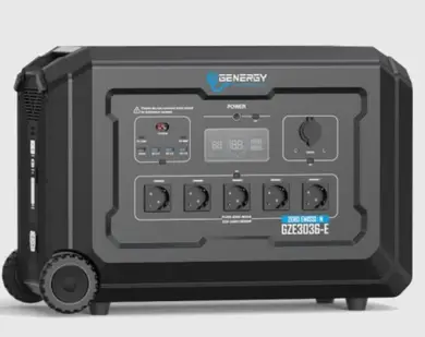 Зарядная станция GENERGY GZE-3036-E 3072Вт/ч, 3600Вт ном, 7000Вт макс.