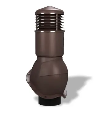 Вентиляционный выход изолированный для металлочерепицы Wirplast WiroVent PERFEKTA K55 Ø150/500 мм шоколадный