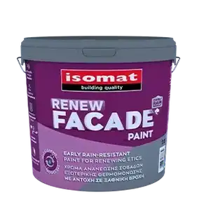 Силікон-акрилова матова фарба Isomat ISOMAT RENEW FACADE PAINT 2,9 л, Base D