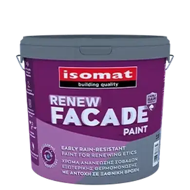 Силикон-акриловая матовая краска Isomat ISOMAT RENEW FACADE PAINT 2,9 л, Base D