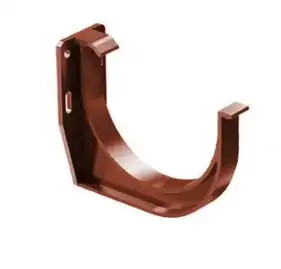 Кронштейн ринви ПВХ ProAqua система 125/90 RAL 8004 Цегляний